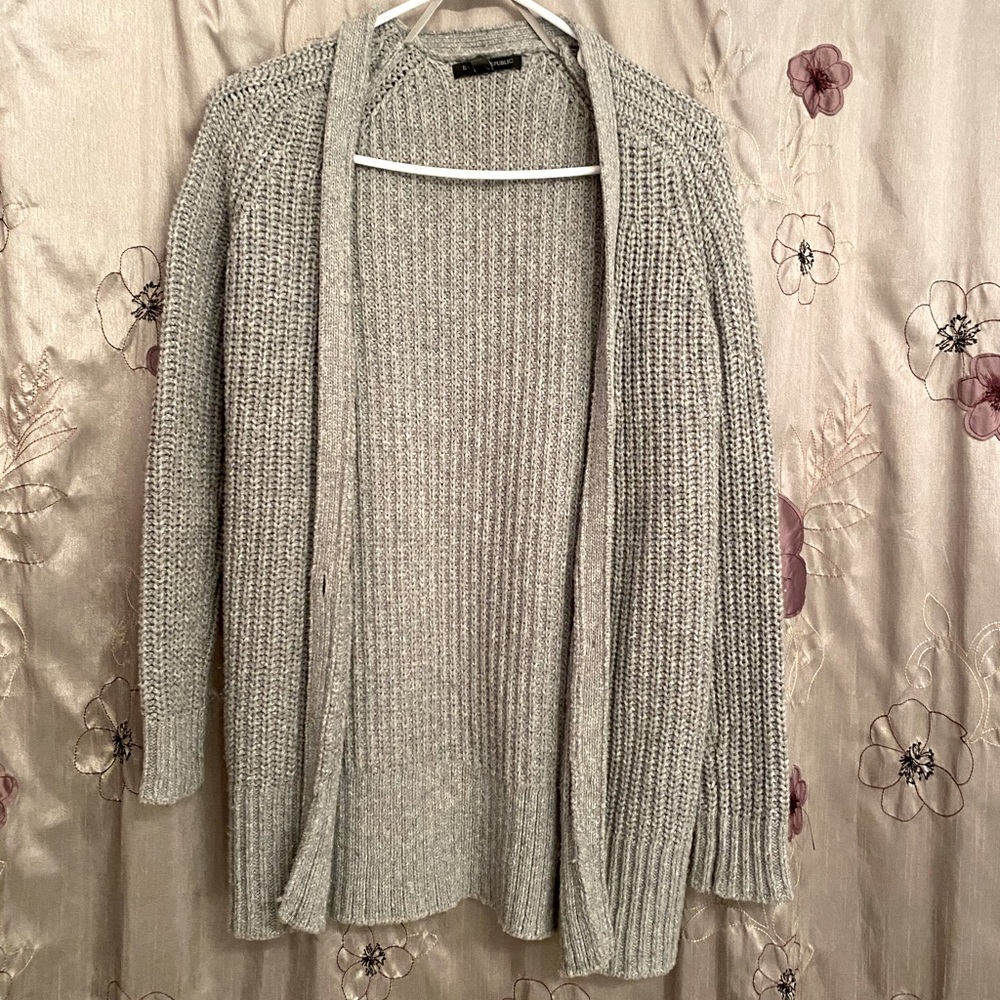 Light grey cardigan